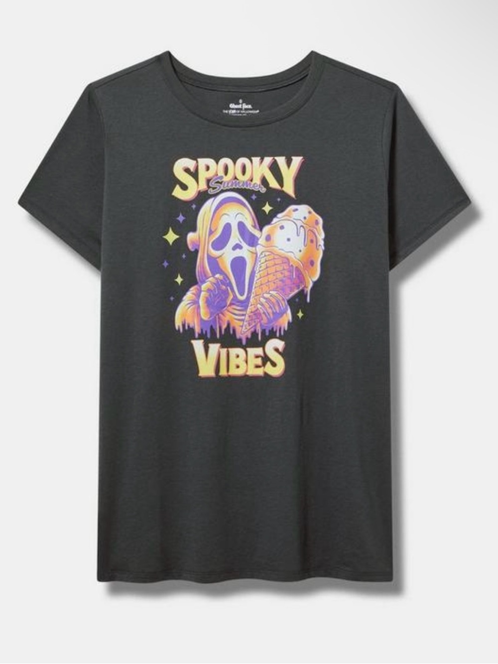 New Torrid 2X 2XL Ghostface Spooky Summer Vibes Classic Fit Tee Summerween